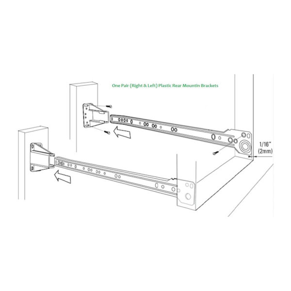 Kitchen Inventions Drawer Slide Bracket Wayfair